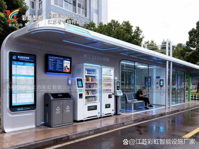 江苏彩虹智能候车亭 以硬核品质与智能研发，重新定义城市公交出行体验